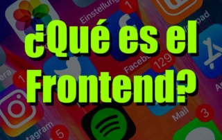 frontend design y que es el frontend