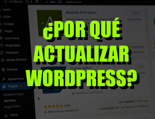 ¿Por qué actualizar wordpress?