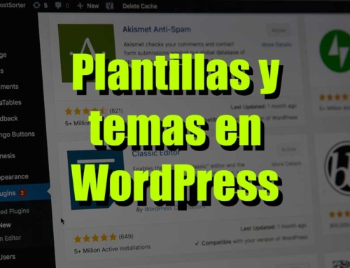 Plantillas y temas en WordPress