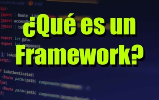 que es un framework