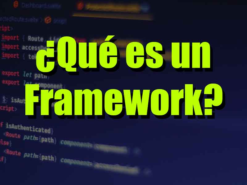 que es un framework