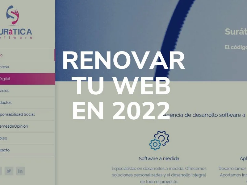 como renovar tu web en 2022