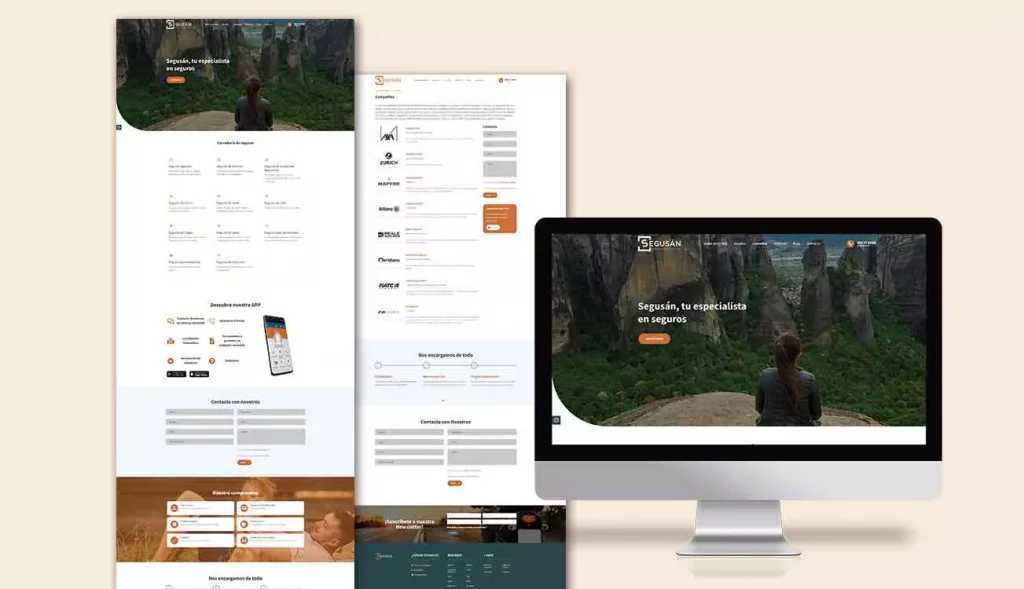 Página web diseñada y realizada en Almería por Surática Software