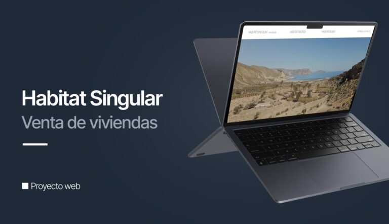 proyecto web habitat singular