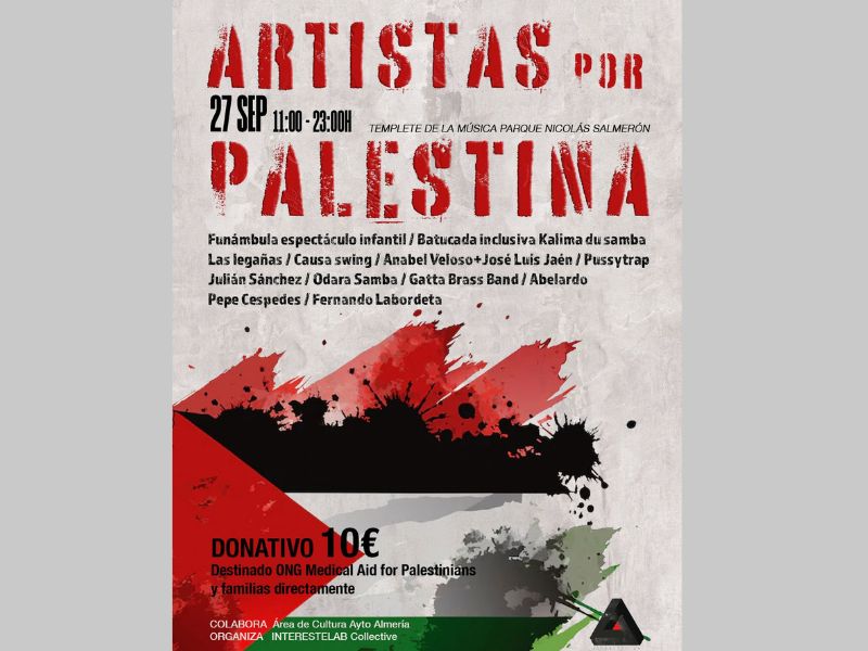 artistas por palestina