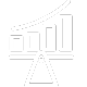 icono de crecimiento sostenible