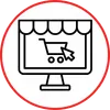 icono de agencia que hace seo para e commerce