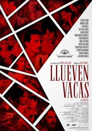 cartel de llueven vacas